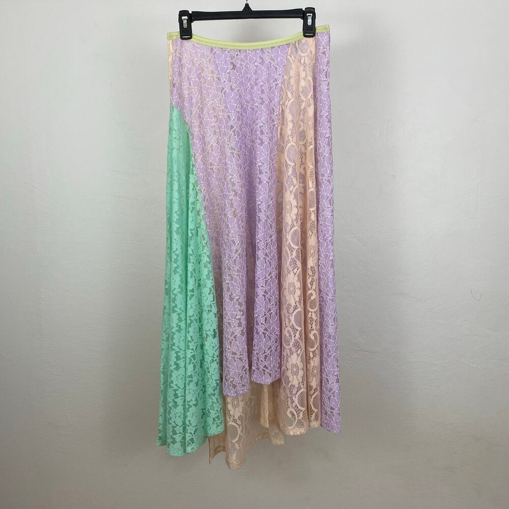 Intimately Free People Color Me Maxi Skirt - Sorbet Combo - Small